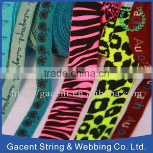 Polyester Jacquard Webbing With Elastic in Garment Clothing thumbnail-1