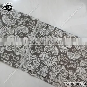 Cheap Wholes Fabric Leaf Pattern Fabric Linen Cotton Fabric For Househould thumbnail-3