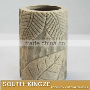 Multiple Design Wood Cylinder Candle Holder thumbnail-6