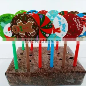 Plastic Windmill Ballpoint Pen Christams Ballpoint Pen Custom Pen thumbnail-1