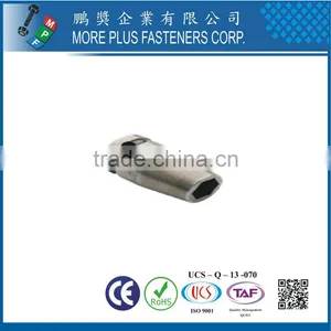 Made In Taiwan 1/4" Square Drive Sockets For SAE Sheet Metal Screws-(Metric), 6 Point and 6 Point Magnetic thumbnail-1