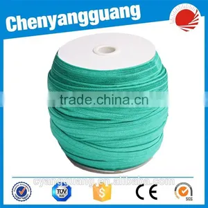 Shiny Solid Folding Over Elastic Band For Elastic Headbands Design thumbnail-5
