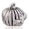 OEM Pumpkin European Style Beads With Thick Silver Plating Beads thumbnail-1