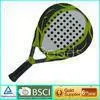Flat Face Graphite Paddle Racket Full Cover PU Grip for Training 26.5 x 25.8cm thumbnail-1