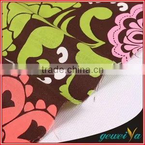 Fashion Printed Cotton Bed Sheet Fabric Textiles thumbnail-1