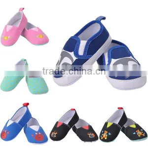 New Design Lovely Cartoon Animal Prints Baby Boy and Girl Shoes thumbnail-1