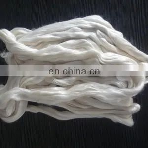 100% Mulberry Silk Fiber Sliver White A1 thumbnail-1