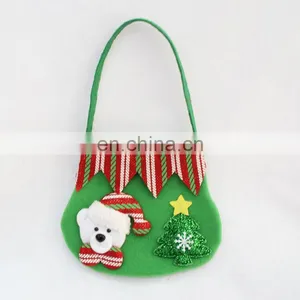 Snowman Santa Xmas Christmas Party Bag Christmas Candy Bag thumbnail-3