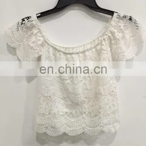 2017 Summer Lace Stitching Brief Paragraph Bertha thumbnail-1