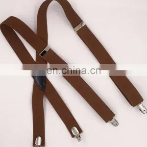 New Fashion Yiwu Longkang Brand 3.5cm X Design Suspenders thumbnail-1