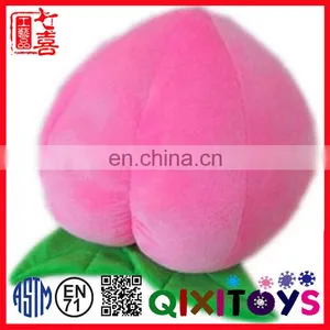 Plush Fruit & Vegetable Cute Pillow Plush Peach Toy Plush Pillow thumbnail-1