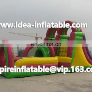 Custom Made Inflatable Obstacle Course For Kids Amusement Game ID-OB027 thumbnail-1