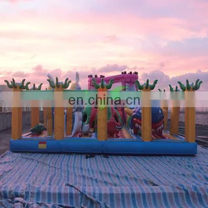 Factory Price Brand New High Quality Inflatable Ocean Theme Trampoline thumbnail-2
