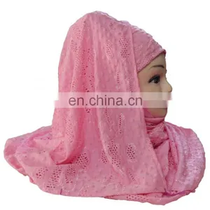 Solid Pink Color Scarf / Latest Hijab Scarves Headscarf For Casual Daily Wear / Party Wear Stoles 2017 / Ocassion Wear Pashmina thumbnail-2