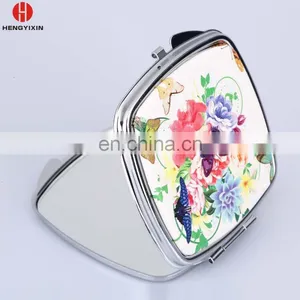 High Quality pu Make up Mirror Pocket Mirror thumbnail-6