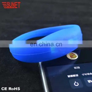 New Coming 100% Full Test Rohs And Ce Approved Full Silicone Material Bracelet With Charm Factory Directly thumbnail-1