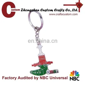Broken Heart 3D Enamel Pendant Keychain thumbnail-5