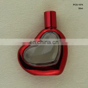 30ml Heart Shape Glass Perfume Bottle thumbnail-1