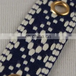 Wholesale Polyester Jacquard Ethnic Eyelet Ribbon Trim thumbnail-5