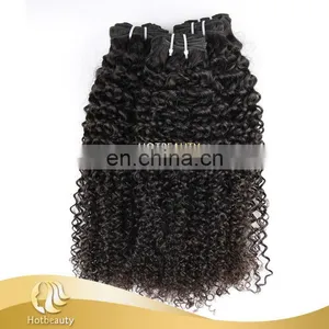 Wholesale 6A Darling Virgin Hair Extension,100% Raw Brazilian Afro Kinky Curly Remy Hair Weaves thumbnail-1