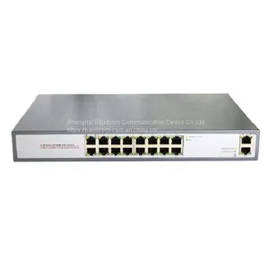 18 Ports PoE Switch With 16x 10/100M POE + 2x Gigabit RJ45 Uplink thumbnail-1