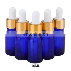 10ml Cobalt Blue Glass Bottles With Glass Eye Droppers Essential Oil Bottle thumbnail-1