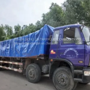Anti-mildew Light Blue Tarpaulin Sun Protection thumbnail-3