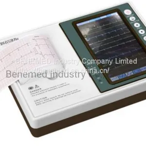 Portable Digital Medical Electrocardiograph 3 Channel ECG Machine thumbnail-2