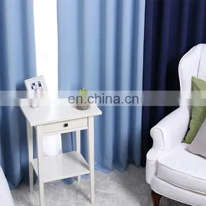 Good Quality High Toughness Uv-resistant Inherent Flame-retardant 100% Polyester Hotel Blackout Curtains Fabric thumbnail-3