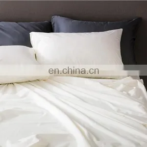 New Luxury Customized Super Soft Fluffy White 100% Microfiber Home Bed Sheet For Sale thumbnail-6