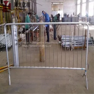 Cheap Heavy Duty Pedestrian Temporary Portable Metal Steel Road Traffic Crowd Control Event thumbnail-4