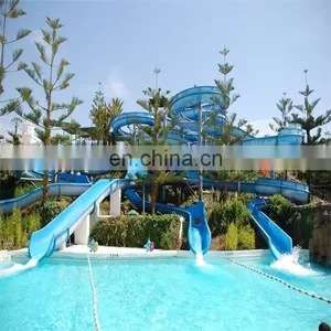 Mutong Swimming Pool Park Adult Water Fiberglass Slide thumbnail-1