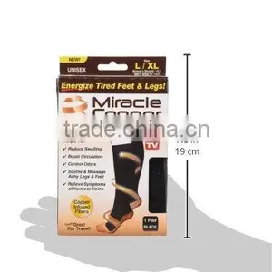 Miracle Copper Anti-Fatigue Compression Socks (Large/Extra Large) Miracle Copper Socks thumbnail-3