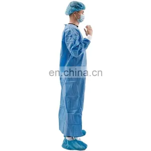 Disposable SMS Sterile Surgical Gown Manufacturer AAMI Level 3 thumbnail-4