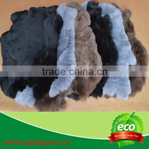 Factory Direct Sale Soft Smooth White Tanned Rabbit Skin thumbnail-1