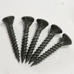 Black Drywall Screw Galvanize Coarse Fine High-low Thread Hardware Screws Factory Supply thumbnail-3