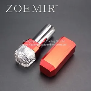 High Quality Cosmetic Packaging Empty Luxury Crystal Lipstick Tube thumbnail-4