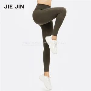 Breathable Quick Dry Stretch High Waisted Scrunch Compression Sport Leggings In Stock thumbnail-2