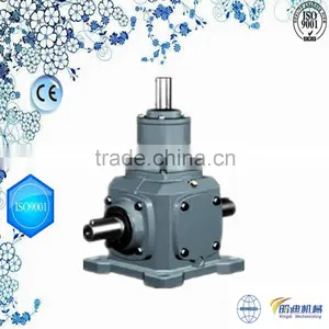 Changzhou Machinery Gearbox Speed/T Series Spiral Bevel 2:1 Ratio Gearbox thumbnail-1