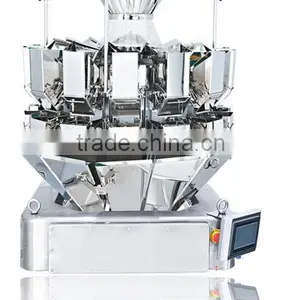 PLC Multihead Weigher for Nuts, Beans, Chips, Candy Packing Machine thumbnail-1