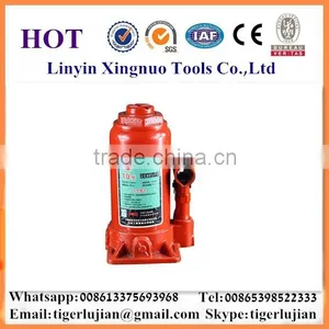 2016 Arrival Hot Selling in China Famous Brand Name Xingnuo 10-ton Capacity Hydraulic Red Color Bottle Jack/hydraulic Jack thumbnail-2
