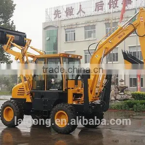 Chinese Small Backhoe Loader for Sale thumbnail-3