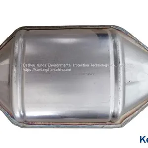 Universal Oval Catalytic Converter KLO003 Kunda Kelano thumbnail-1