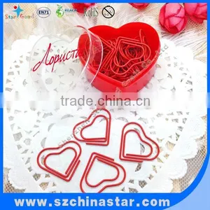 Beautiful Heart Shape PET Coated Paper Clip thumbnail-3