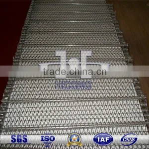 304 Stainless Steel Chain Flat Conveyor Belt thumbnail-1