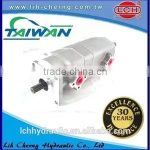 China Supplier Tandem Hydraulic Triple Gear Pump thumbnail-1