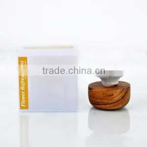 Automatic Home Fragrance Aroma Clay Diffuser With Wooden Bottle SA-2108 thumbnail-2
