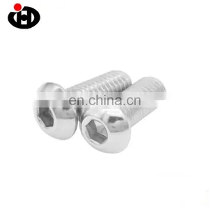 High Quality Stainless Steel Hexagon Round Head Screw Parts ISO7380 thumbnail-2