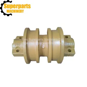 PC1100,PC1250 Bottom Track Lower Roller,21N-30-00121,PC700,PC800,PC1250-7,PC1250-8,PC650,PC750-8 Track Shoe Link Assy thumbnail-1