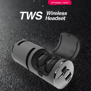 2020 Bulk Earbuds Mini Earphones HD Stereo Magnetic Wireless Earbuds With Charging Case for Smartphones thumbnail-5